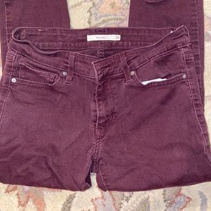 Levi skinny jeans! 711 Skinny 26